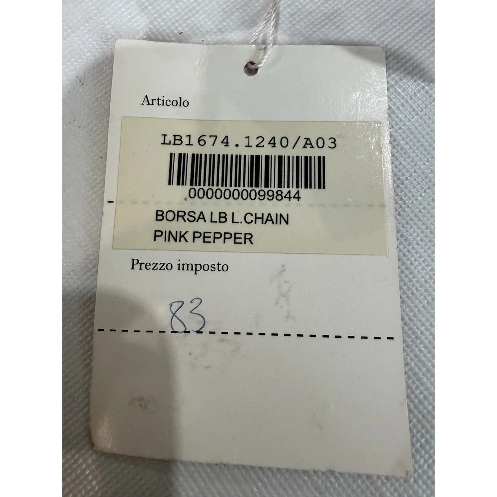 Laura Biagiotti Hobo Bag Womens Medium Pink New Suede Pink‎ Pepper